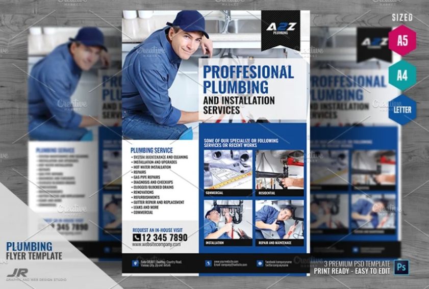 Professional Installation Services Flyer