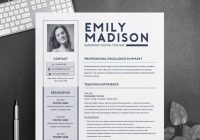 Teacher Resume Template