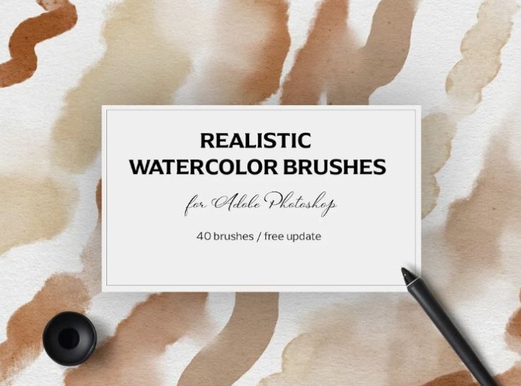 15+ Watercolor Photoshop Brushes FREE Download