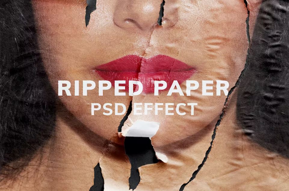 Ripped-Paper-PSD-Texture-Effect