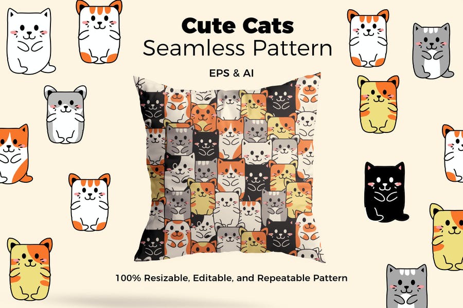 Seamless Cute Pattern Designs