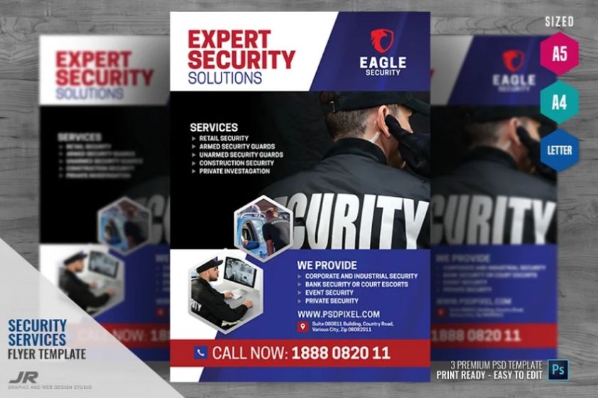 Security Services Agency Flyer