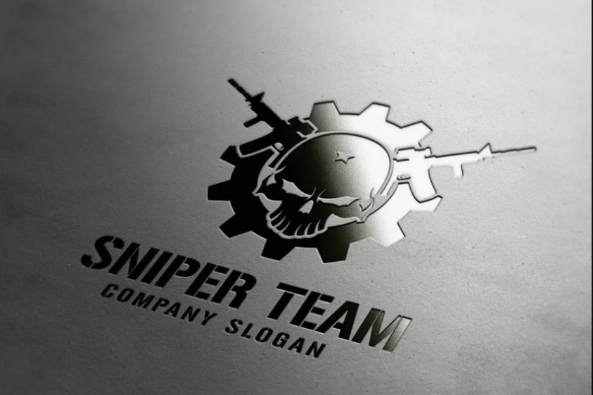 Sniper Style Logo Design