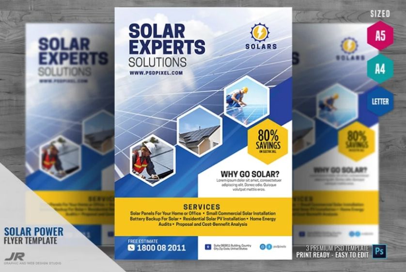 Solar Energy Promotional Template