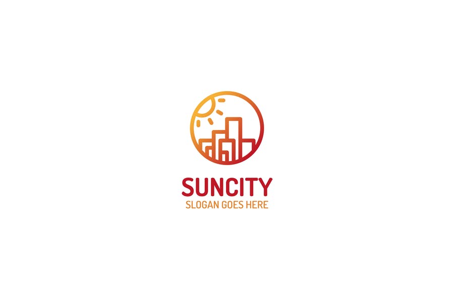 Sun City Logo Design