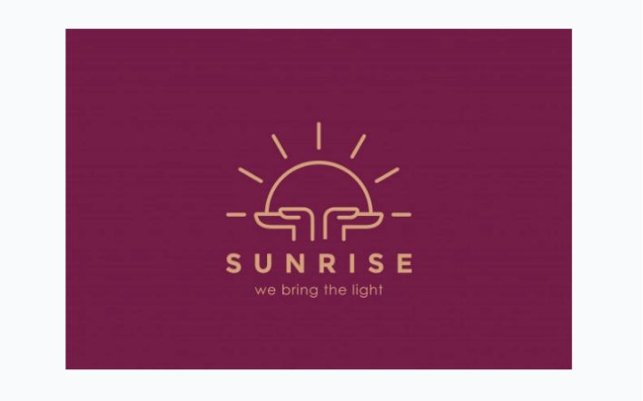 Sunrise Logo Design Idea