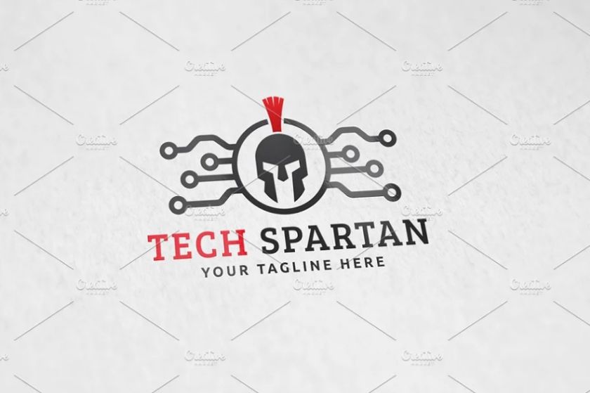 Tech Spartan Identity Design