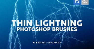 Lightning Photoshop Brushes