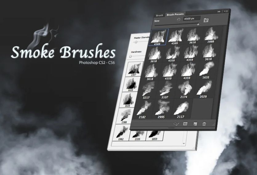 Unique Smoke PS Brushes