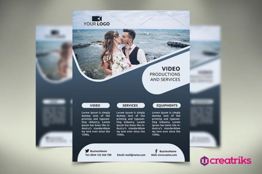 Video Services Flyer Template