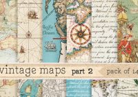 Vintage Map Patterns