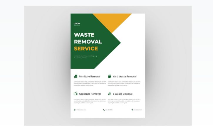 Waste Removal Flyer Template