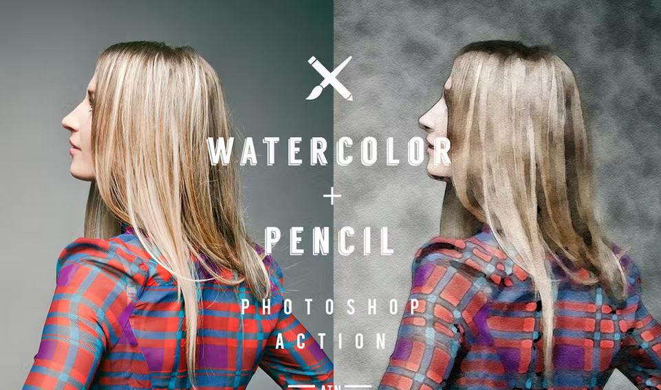Water-color Photoshop Action