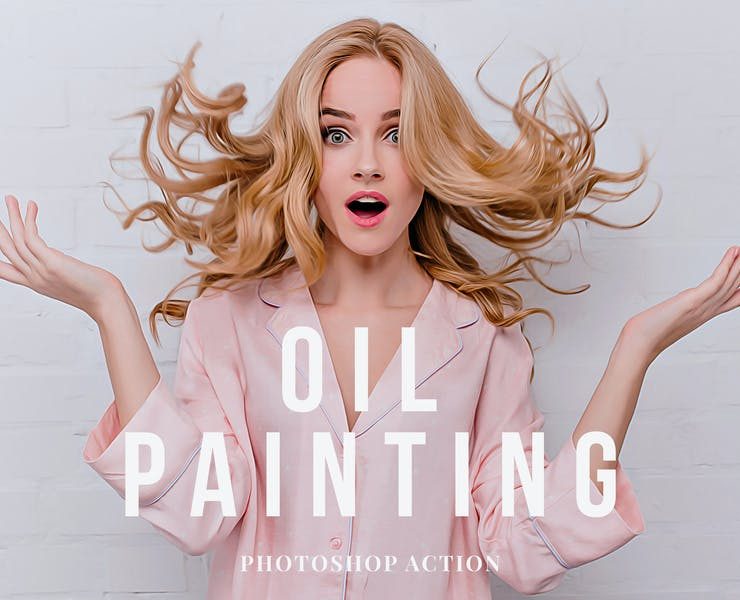 15+ Oil Painting Actions Photoshop ATN FREE