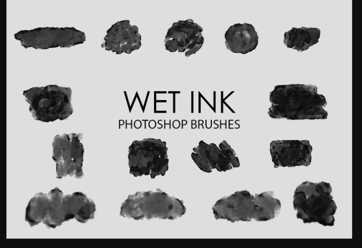 Wet Ink PS Brushes