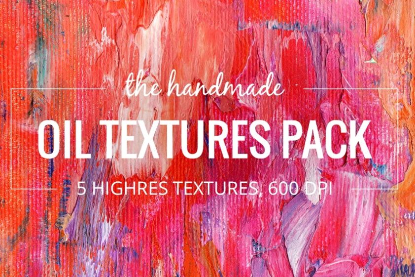hand Made Oil Textures Pack