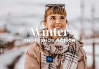 Winter Photoshoip Actions