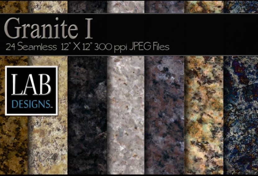 24 Granite Tile Textures Pack