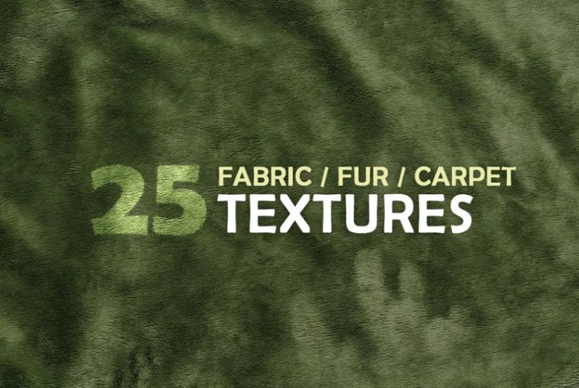 25 Fabric and Fur Textures