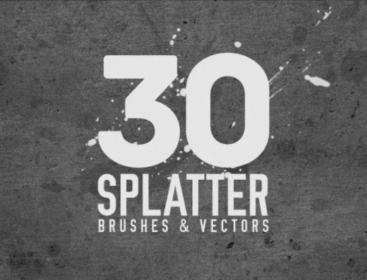 15+ Splatter Brushes ABR FREE Download