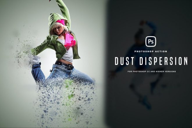 animated color dust photoshop action free download