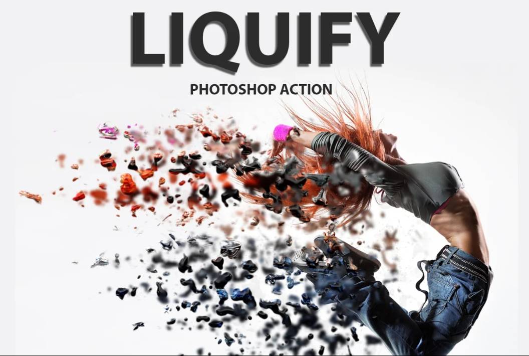 3D Liquify Photo Effect