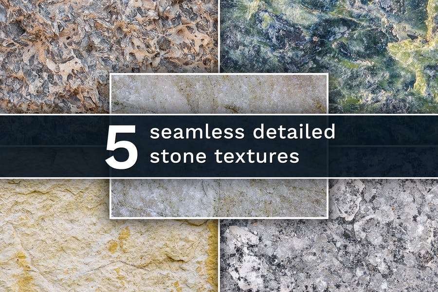5 Unique Stone Texture Design