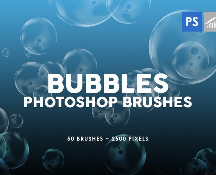 15+ Bubble Brushes for Photoshop FREE Download