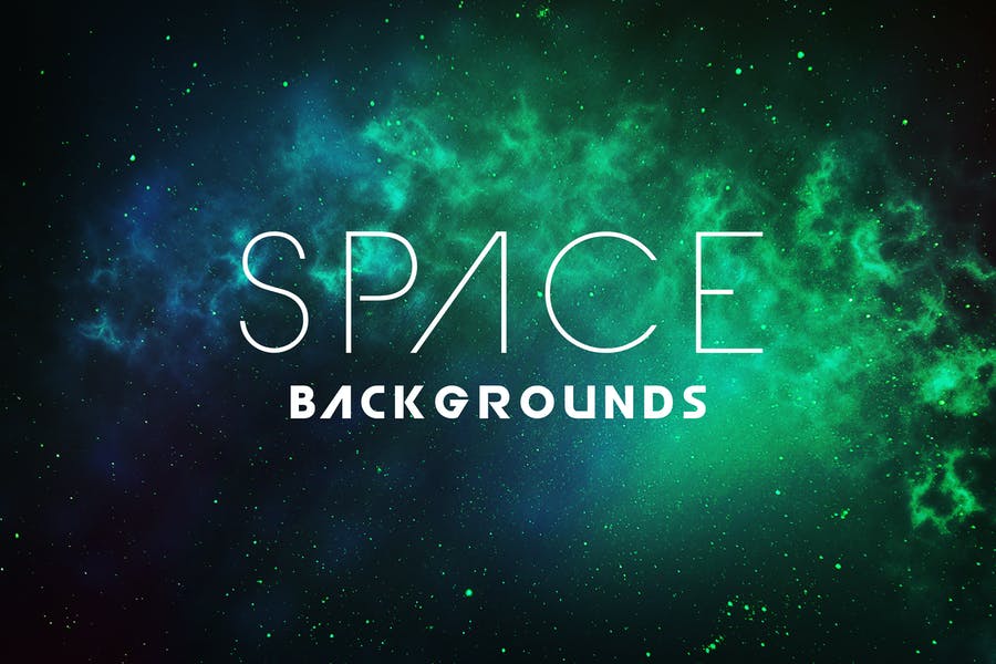 6 Unique Space Backgrounds