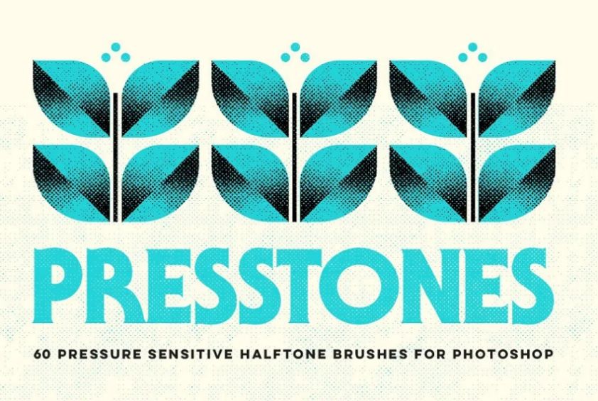 60 Pressure Halftone Brushes