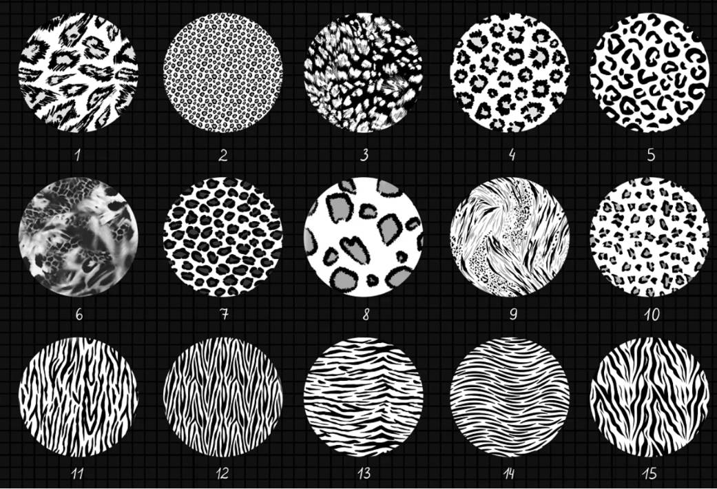 60 Unique Animal Skin Textures Pack