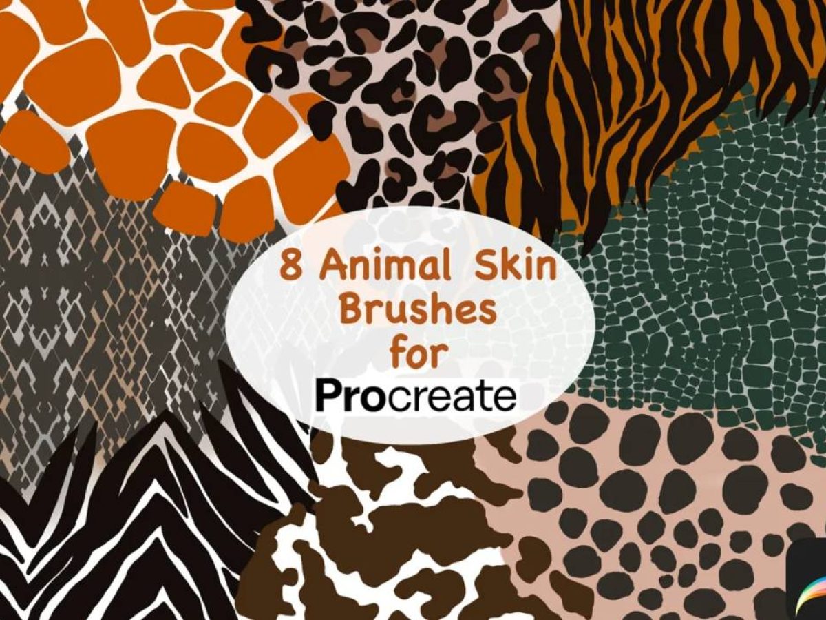 15+ Animal Print Brushes ABR Procreate FREE Download - Graphic Cloud