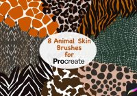 Animal Skin Brushes