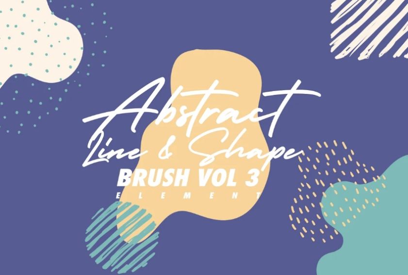 Abstract Lines and Shapes Brushes