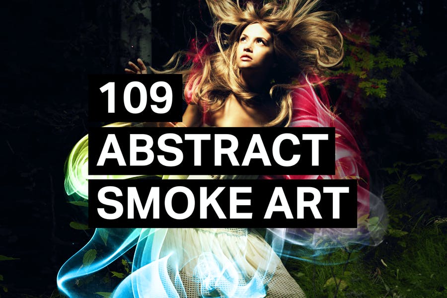Abstract Smoke Photo Effect