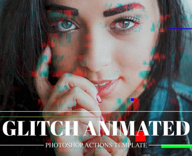 Animated Glitch Actions