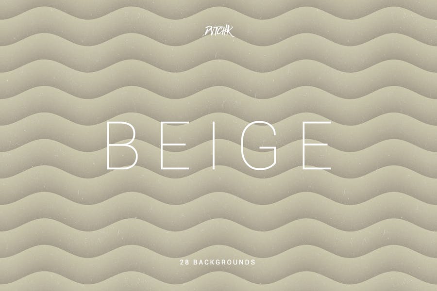 Beige Wavy Backgrounds