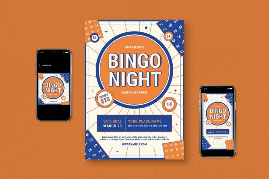 Bingo Game Promotional Set