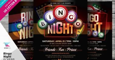 Bingo Night Flyer Template