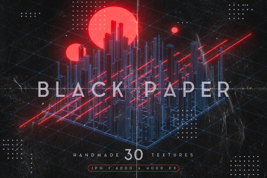 Creative Black Paper Texture