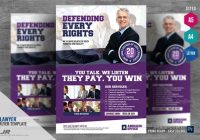 Lawyer Services Flyer Templates