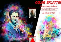 Splatter Photoshop Actions