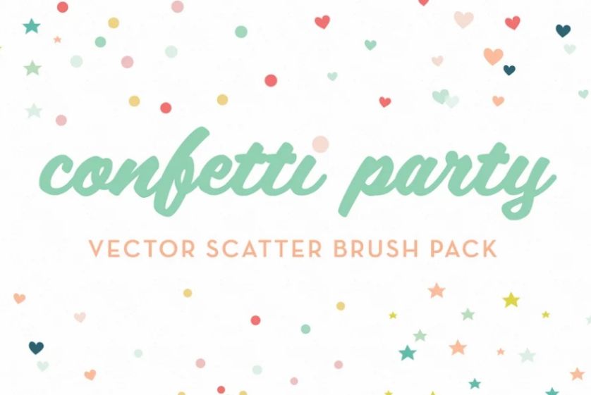 confetti photoshop brushes free download