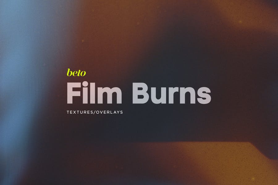 Creative Film Burn Overlays