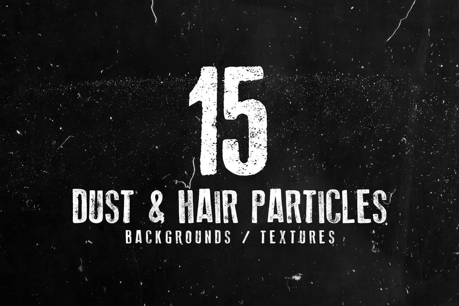 Dust and Hair Particles Background