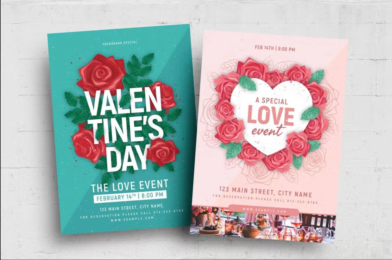 Floral Style Flyer Template