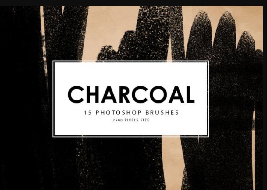 Free 15 Charcoal Brush Pack