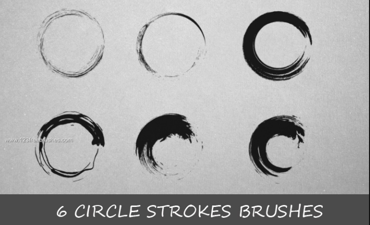 Free Circle Stroke Brushes