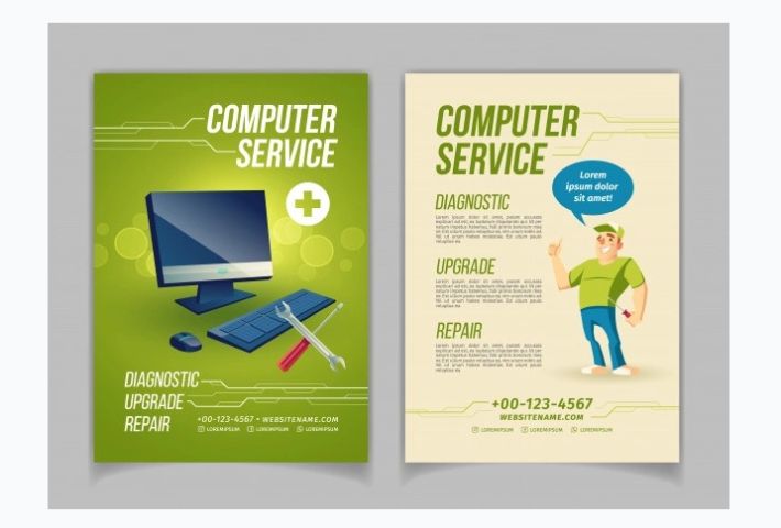 Free Computer Services Flyer