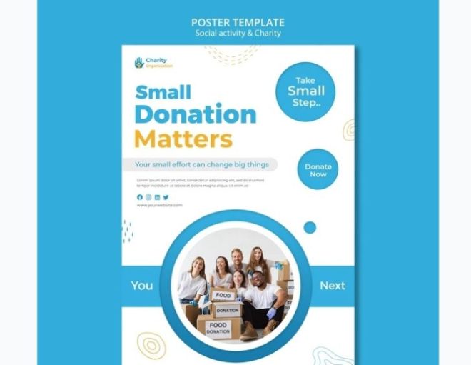15  Donation Flyer Template PSD FREE Download Graphic Cloud